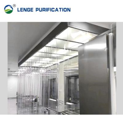 China Air Supply LAF Clean Room Equipments 1200×600×650mm Laminar Airflow System With PVC Curtain for sale
