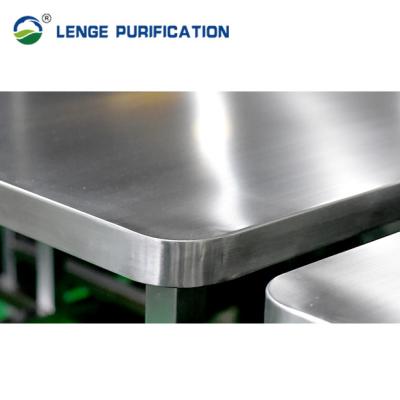 China 1200 X 500 X 800 Monolayer Stainless Steel Table For Pharmaceutical Industry Te koop