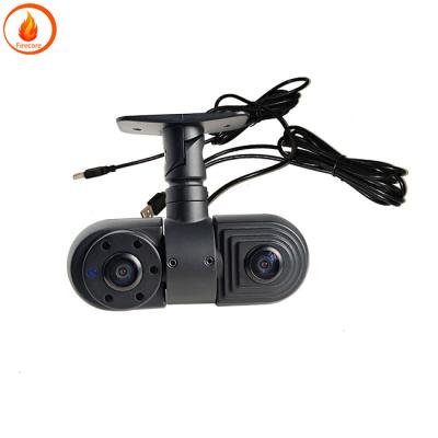 China 5V Dual Lens USB Dash Camera Monitoring Wide Angle 1080P Resolution for sale