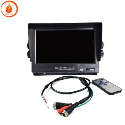 China AHD 7 Inch Car Rear View Monitor ABS Material IP68 Waterproof Level for sale