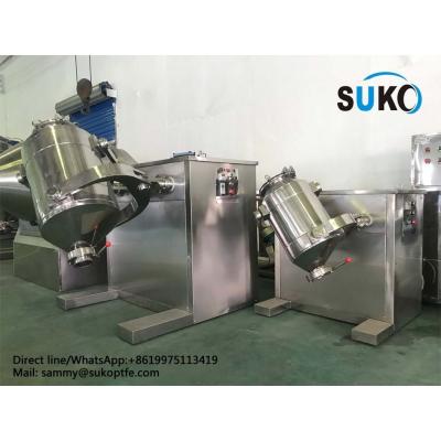 China 50L Industrial Powder Mixing Machine ,  Easy Operate Three-Dimensional Mixer for sale