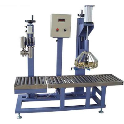China Flexible Movement Semi Automatic Filling And Capping Machine For Viscous Liquid for sale
