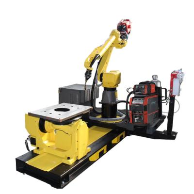 China Fanuc Welding Robot Arm ARC Mate 120iD 1831MM Reach With Megment Welder Integrated Solution For Robotized Arc Welding for sale