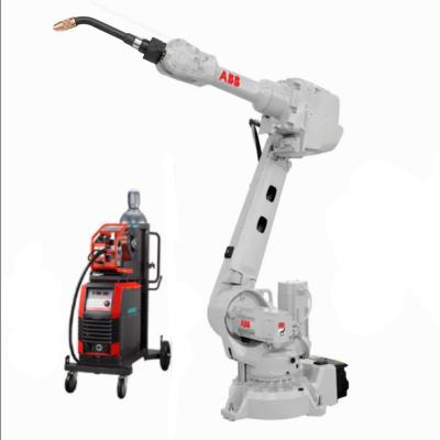 China ABB IRB-2600-20/1.65 Industrial Welding Robot 6 Axis Welding Robotic Arm With Welding Power supply Megmeet CM-350 for sale