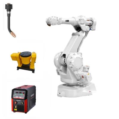China ABB Robotic Arm IRB 2400-10/1.55 Industrial 6 Axis Welding Robot With Megmeet for sale