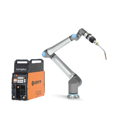 China Universal Robot UR 20 Welding Cobot Arm with KEMPPI Welder and TBI Welding Torch and Clean Device for sale