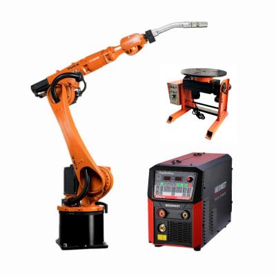 China KUKA Welding Robot Arm KR16 Industrial Robot Arm With MIG MAG Welding Machine Torch for sale