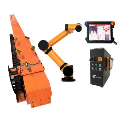 China Robô colaborador de Aubo I5 que Palletizing o braço robótico Cobot com prendedor robótico à venda