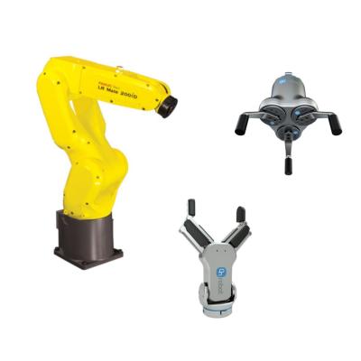 China FANUC Robot With 3FG15 THREE FINGER GRIPPER And RG2 – FINGER ROBOT GRIPPER WITH WIDE STROKE for sale