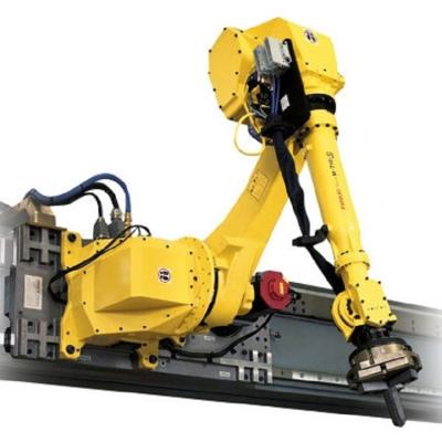 China Industrial 4 Axis Robotic Arm Fanuc M-410iC/500 With Electric Gripper And GBS Linear Tracker en venta