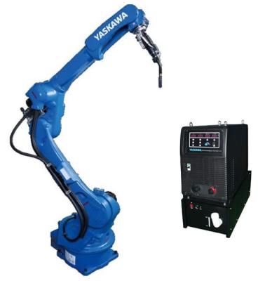 China AR2010 12kg Payload Welding Robot Arm 380-480 VAC YASKAWA Industrial Robot Arm for sale
