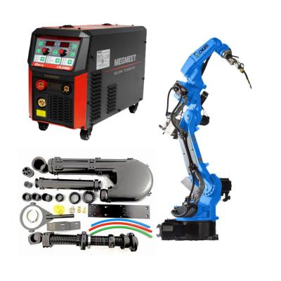 China 6 Axis Mig Welding Robot Arm GBS6-C2080 With Ehave CM350AR Welding Machine for sale