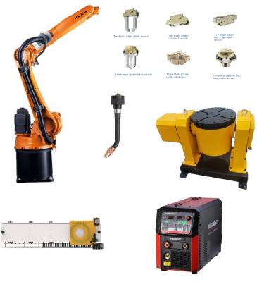 Китай IP54 Protection Welding Robot Arm With And 165kg Load Capacity For Wall Mounting продается