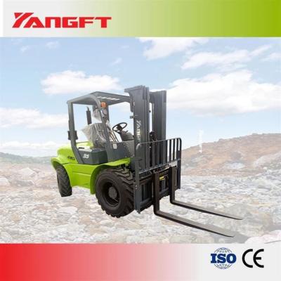 China 3.5 Tons 4WD Rough Terrain Forklift FD35-F Diesel for sale