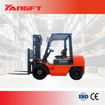 China 3.5 Ton Diesel Forklift Internal Combustion Forklift for sale