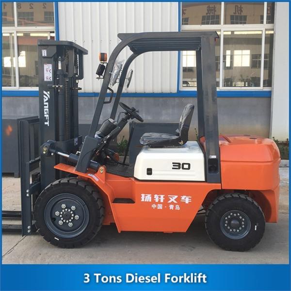 Quality 3 Tons Diesel Forklift Diesel Operated Forklift 3000KG for sale