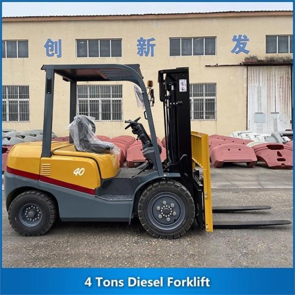 Quality 4 Tons Diesel Fork Truck Internal Combustion Forklift for sale