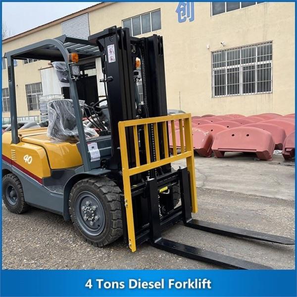 Quality 4 Tons Diesel Fork Truck Internal Combustion Forklift for sale