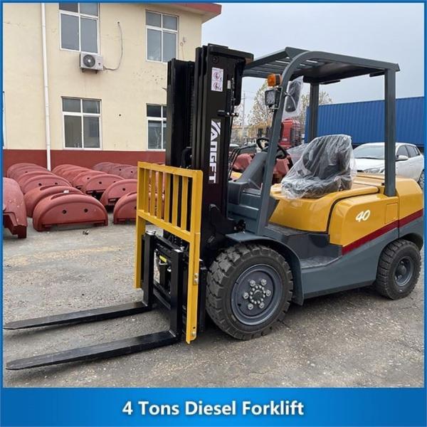 Quality 4 Tons Diesel Fork Truck Internal Combustion Forklift for sale