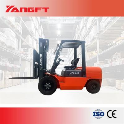 China 4.5 Tons Diesel Forklift Truck Diesel Powered Forklift for sale