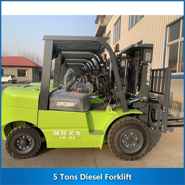 Quality 5 Tons Diesel Forklift Diesel Lift Truck CPCD50 for sale