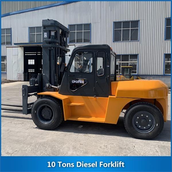 Quality 10 Tons Diesel Forklift 10000KG CPCD100 Forklift for sale