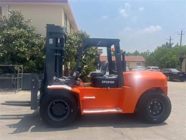 Quality 10 Tons Diesel Forklift 10000KG CPCD100 Forklift for sale