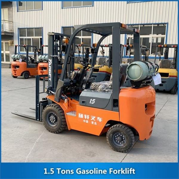 Quality 1.5 Tons Gasoline Forklift 1500KG Gasoline Powered Forklift for sale