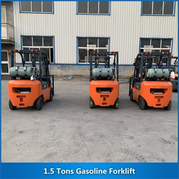 Quality 1.5 Tons Gasoline Forklift 1500KG Gasoline Powered Forklift for sale