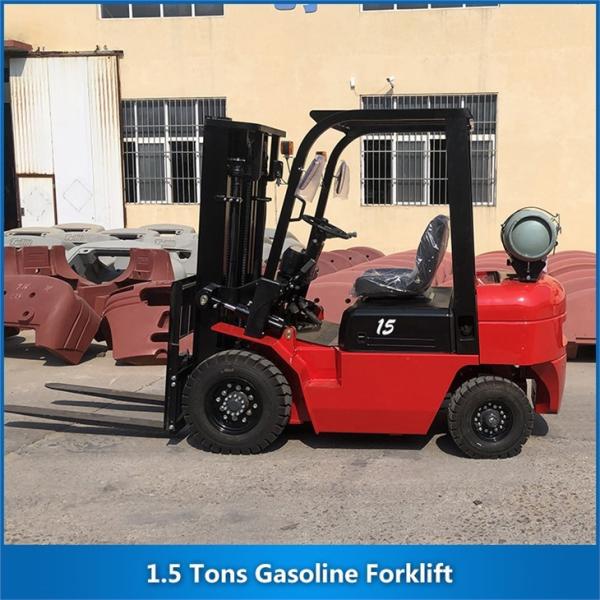 Quality 1.5 Tons Gasoline Forklift 1500KG Gasoline Powered Forklift for sale