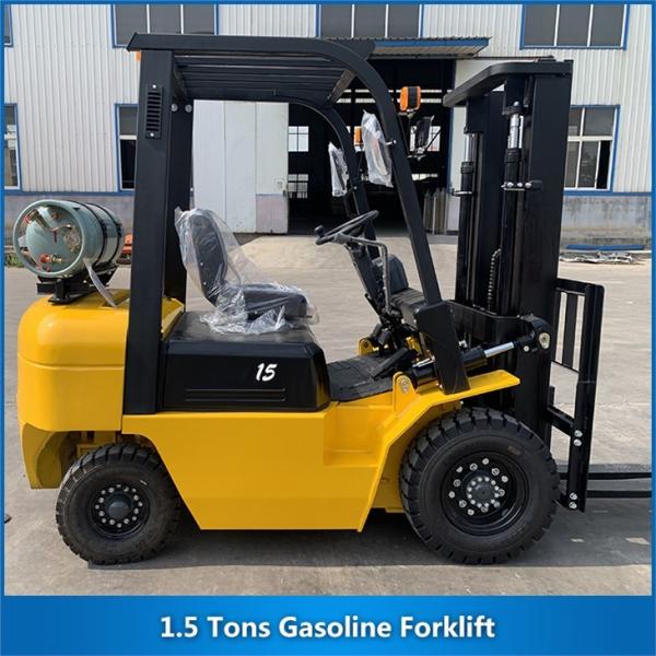 Quality 1.5 Tons Gasoline Forklift 1500KG Gasoline Powered Forklift for sale