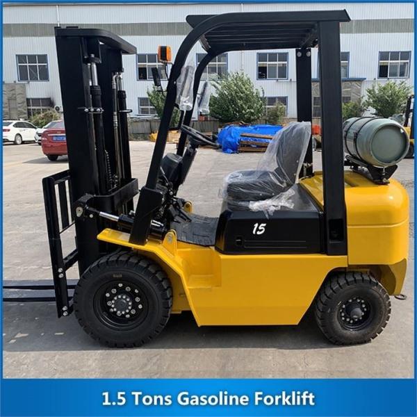 Quality 1.5 Tons Gasoline Forklift 1500KG Gasoline Powered Forklift for sale