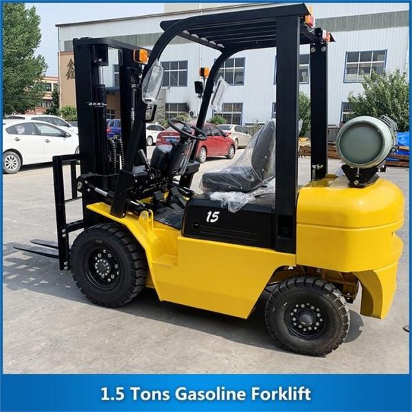 Quality 1.5 Tons Gasoline Forklift 1500KG Gasoline Powered Forklift for sale