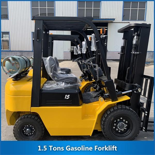 Quality 1.5 Tons Gasoline Forklift 1500KG Gasoline Powered Forklift for sale