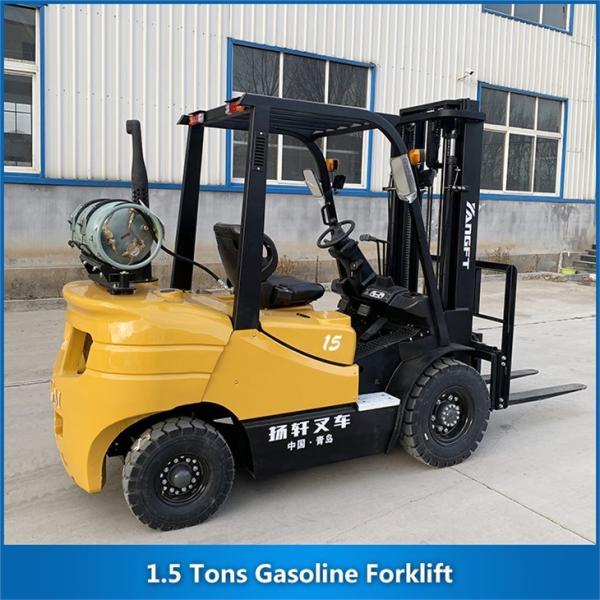 Quality 1.5 Tons Gasoline Forklift 1500KG Gasoline Powered Forklift for sale