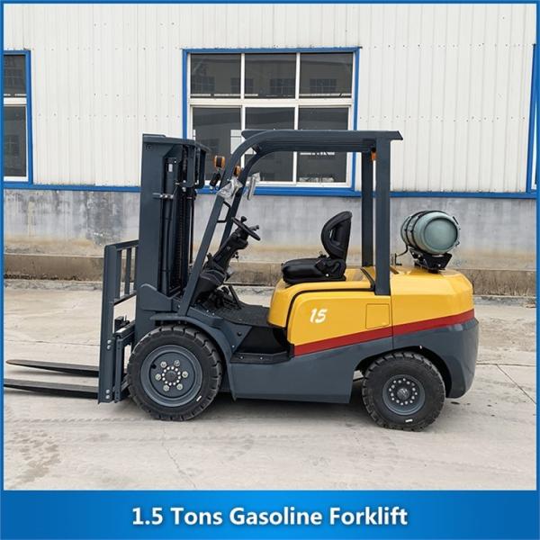 Quality 1.5 Tons Gasoline Forklift 1500KG Gasoline Powered Forklift for sale