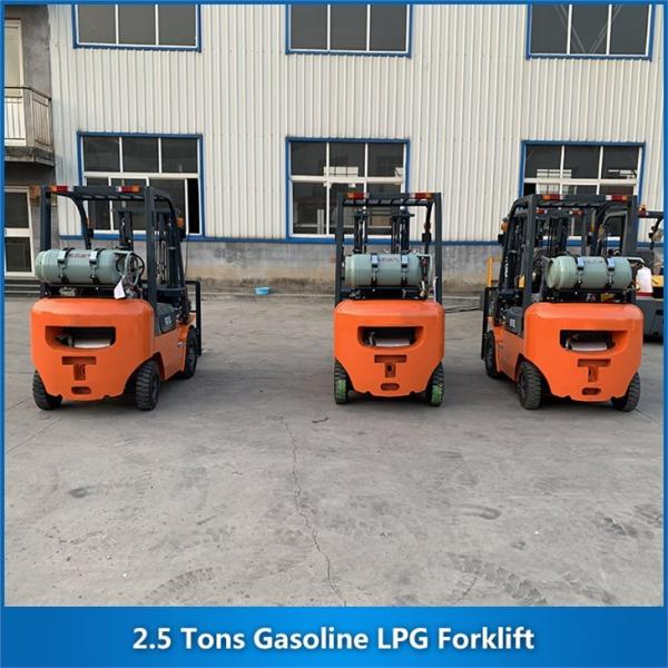 Quality 2.5 Tons Gasoline LPG Forklift CPCD25 2500KG for sale