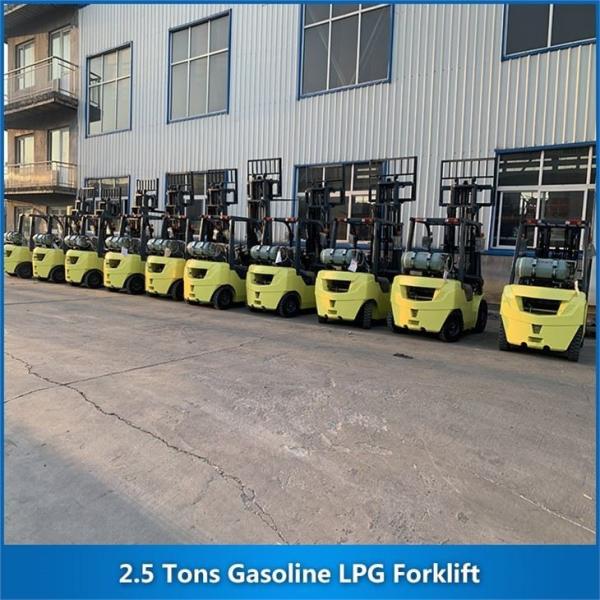 Quality 2.5 Tons Gasoline LPG Forklift CPCD25 2500KG for sale