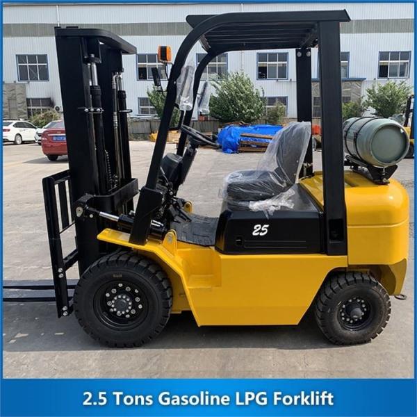 Quality 2.5 Tons Gasoline LPG Forklift CPCD25 2500KG for sale