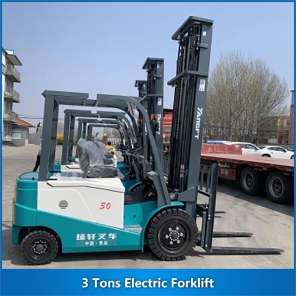 Quality 3 Tons Electric Forklift CPD30 3000KG Electric Flt for sale