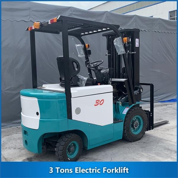 Quality 3 Tons Electric Forklift CPD30 3000KG Electric Flt for sale