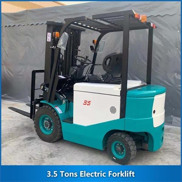 Quality CPD35 3.5 Ton Electric Forklift 3500KG Electric Lift For Truck for sale