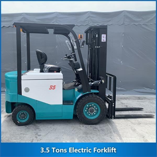 Quality CPD35 3.5 Ton Electric Forklift 3500KG Electric Lift For Truck for sale