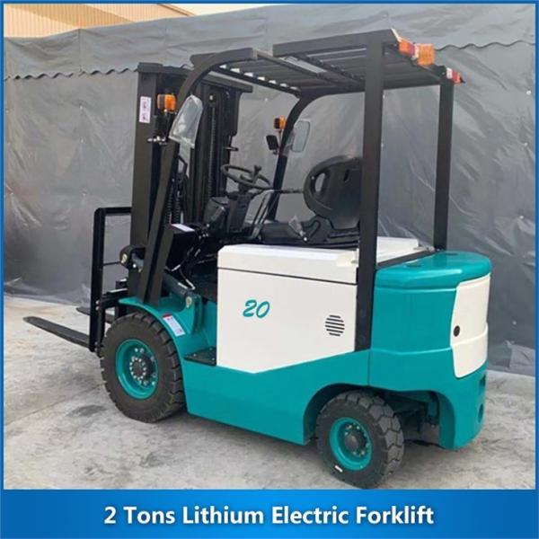 Quality 2 Tons Lithium Electric Forklift CPD20 2000KG for sale