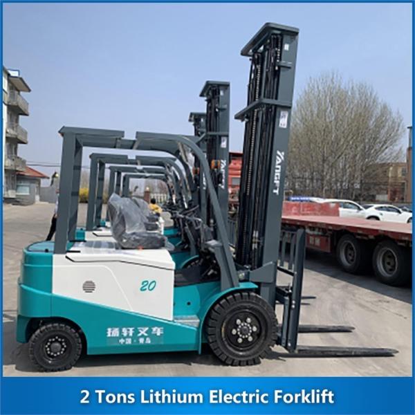 Quality 2 Tons Lithium Electric Forklift CPD20 2000KG for sale