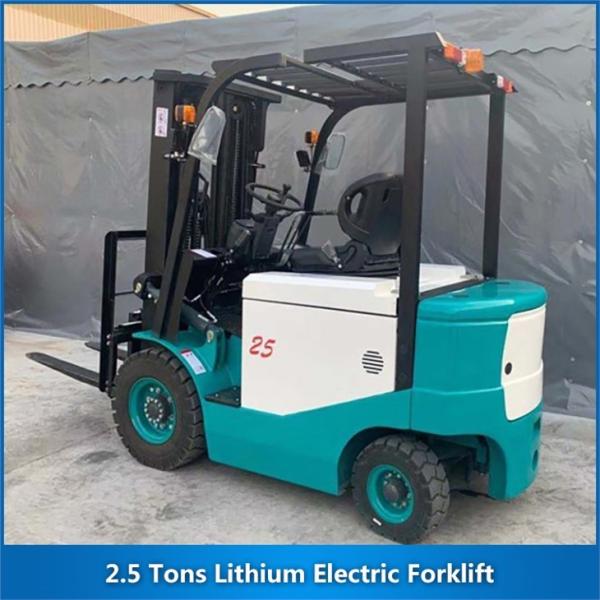 Quality CPD25 Lithium Electric Forklift 2.5 Ton 2500KG for sale