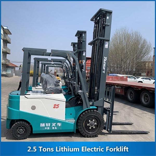 Quality CPD25 Lithium Electric Forklift 2.5 Ton 2500KG for sale