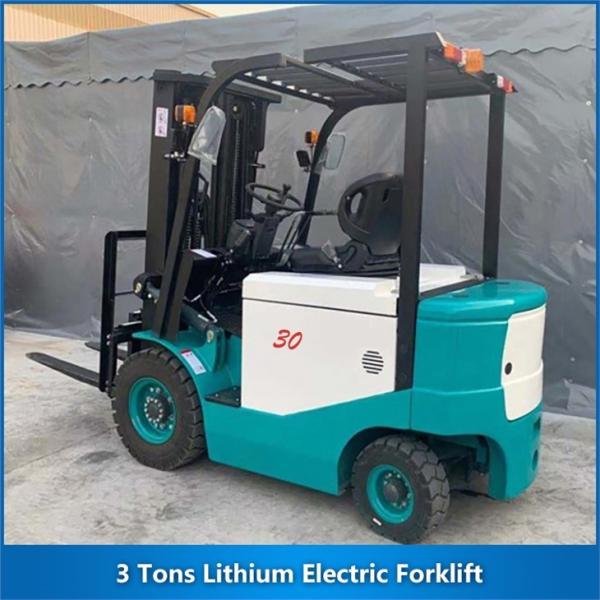 Quality 3 Tons Lithium Electric Powered Forklift CPD30 3000KG for sale