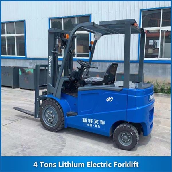 Quality 4 Tons Lithium Electric Power Forklift CPD40 4000KG for sale