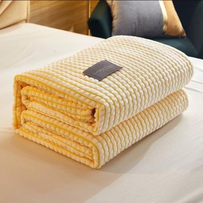 China Nondisposable 2024 Magic Fleece Blanket Soft Thickened Skin Friendly Machine Washable for sale